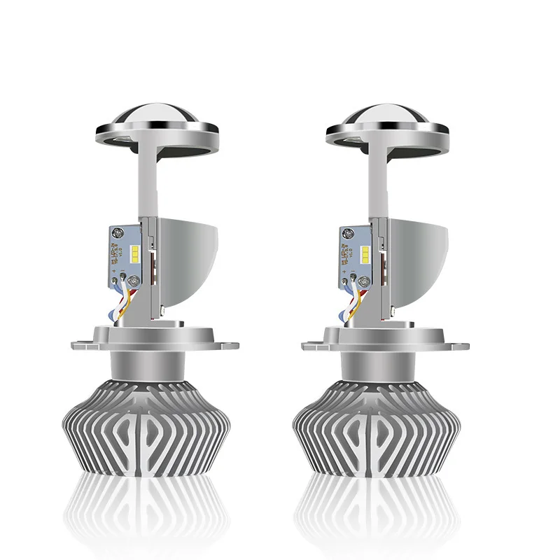 

2pcs 70W H4 LHD LED Headlight Bulb Lossless LED Conversion Kit Bulbs Hi-Lo Beam Car Head Light Lamp with Mini Projector Lens