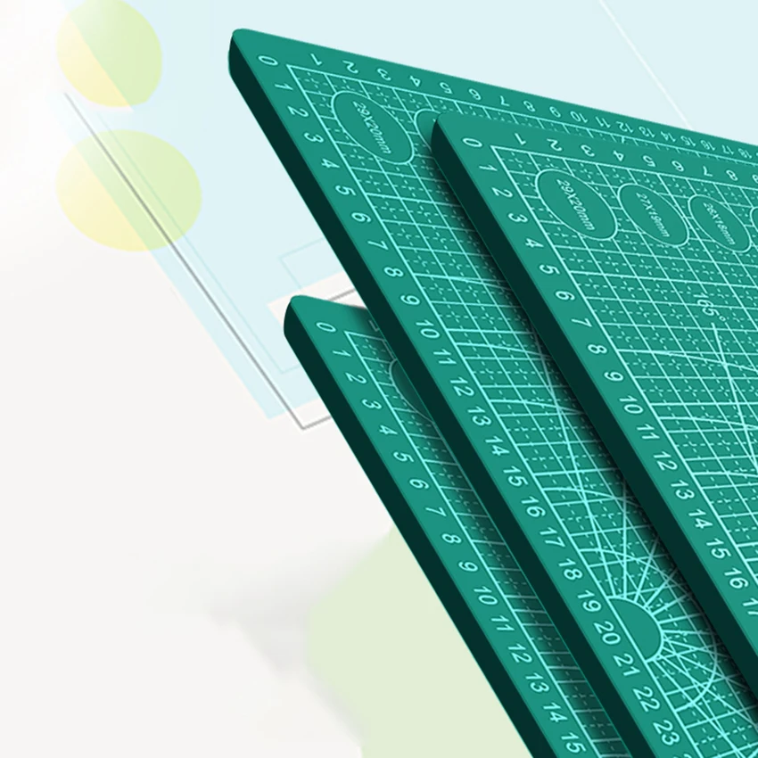 Deli 78400 A4 78401 A3 PVC Self-healing Paper Cutting Mat Desk Cut