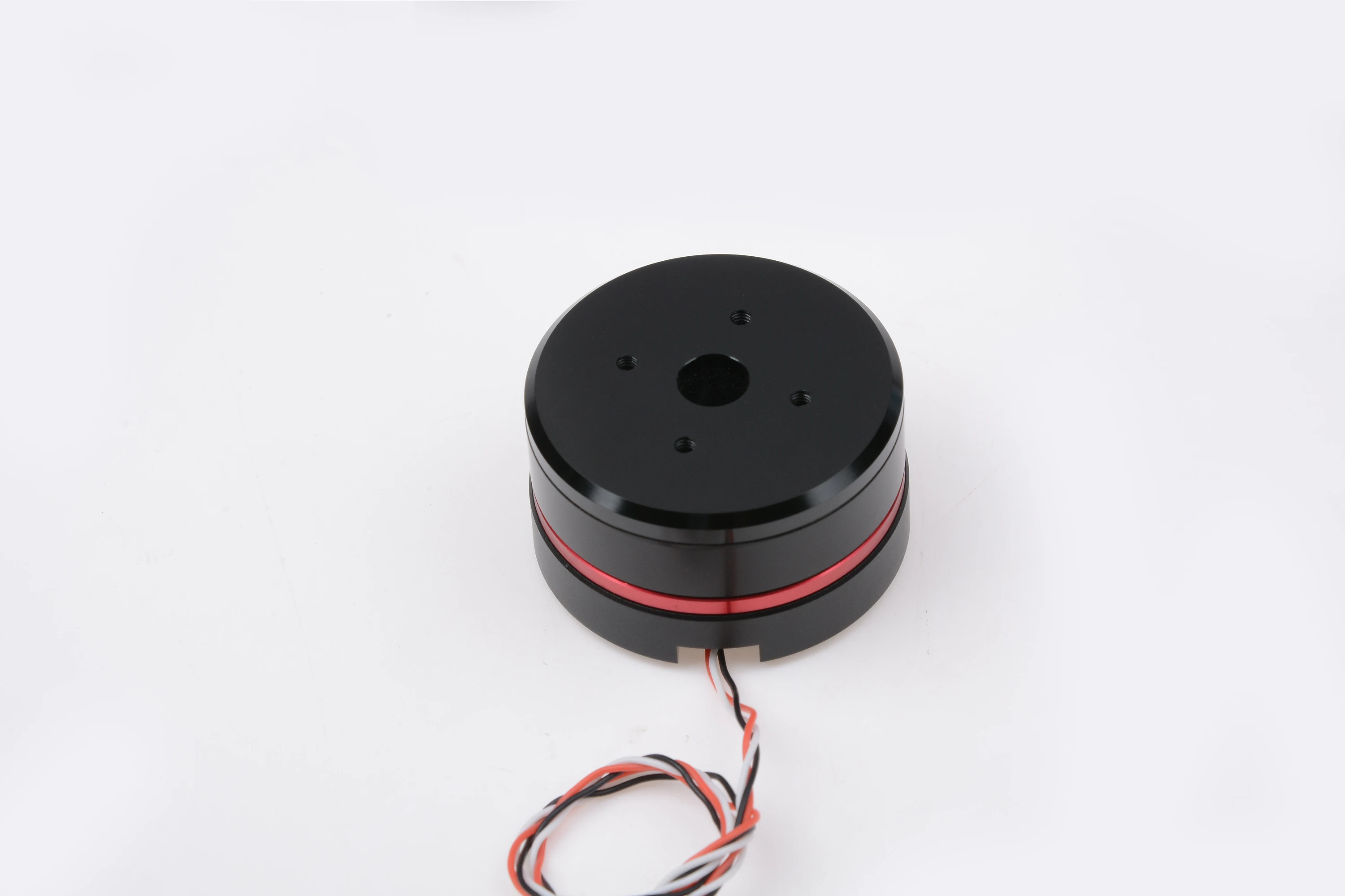 

PM4108 brushless pan tilt encoder motor AS5048A encoder motor center slip ring over line