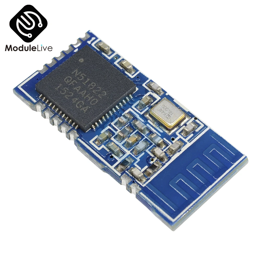 NRF51822 04 низкое энергопотребление Mini AT Command BLE 4 0 WIFI беспроводной Bluetooth модуль TTL UART