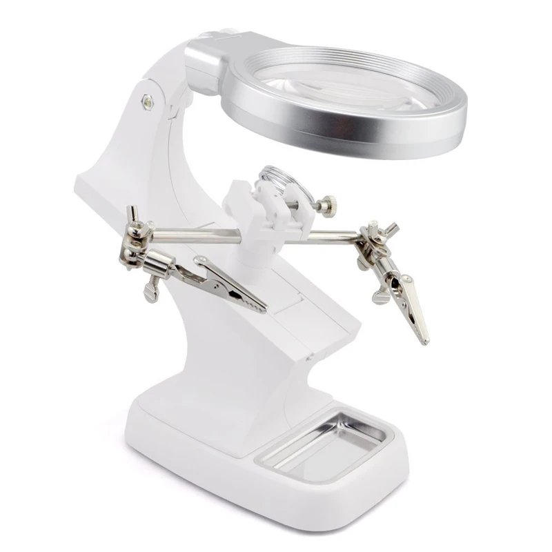 LED Clip Type Helping Hand Magnifier 02