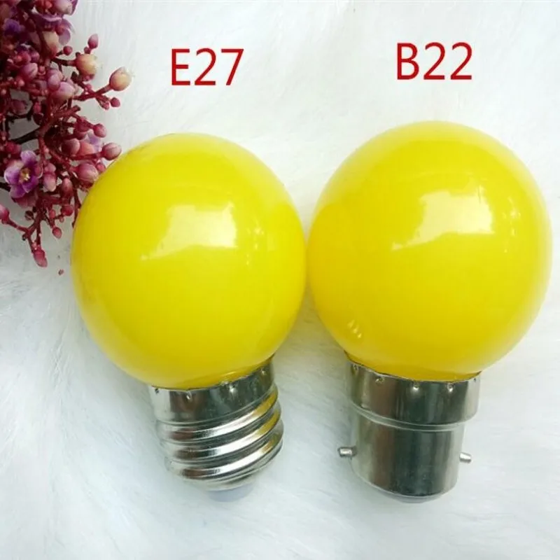 Светодиодная лампа E27 B22 GU10 E14 цветная светодиодная SMD 2835 220 В G45|Светодиодные лампы