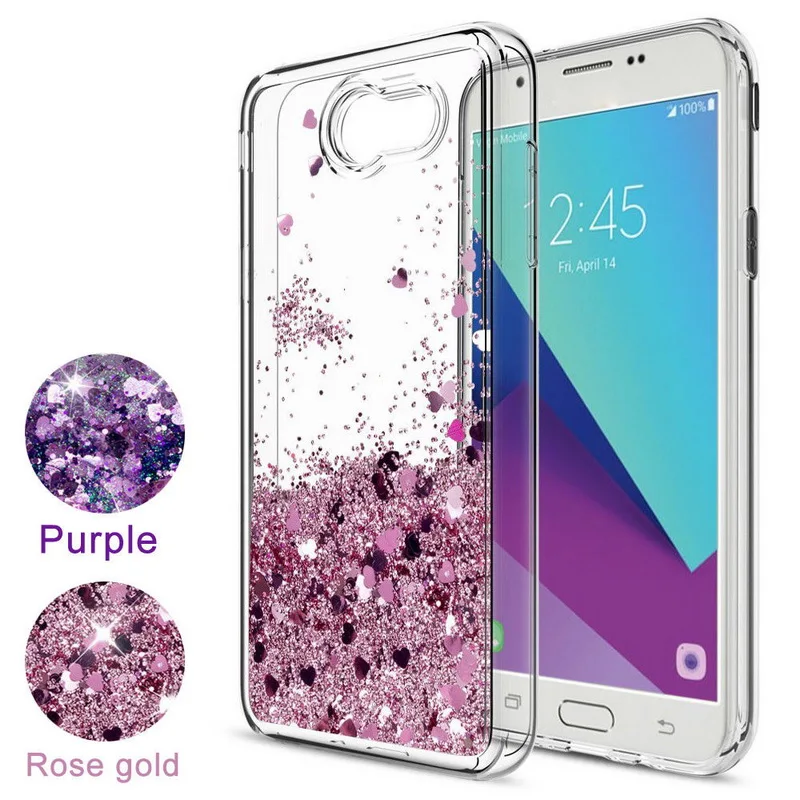 

Stars Dynamic Liquid Quicksand Case for Samsung S6 S7 Edge S8 S9 Plus Note 9 8 3 4 5 A7 A9 A6 A8 J4 J6 J8 A3 A5 J5 Clear Cover