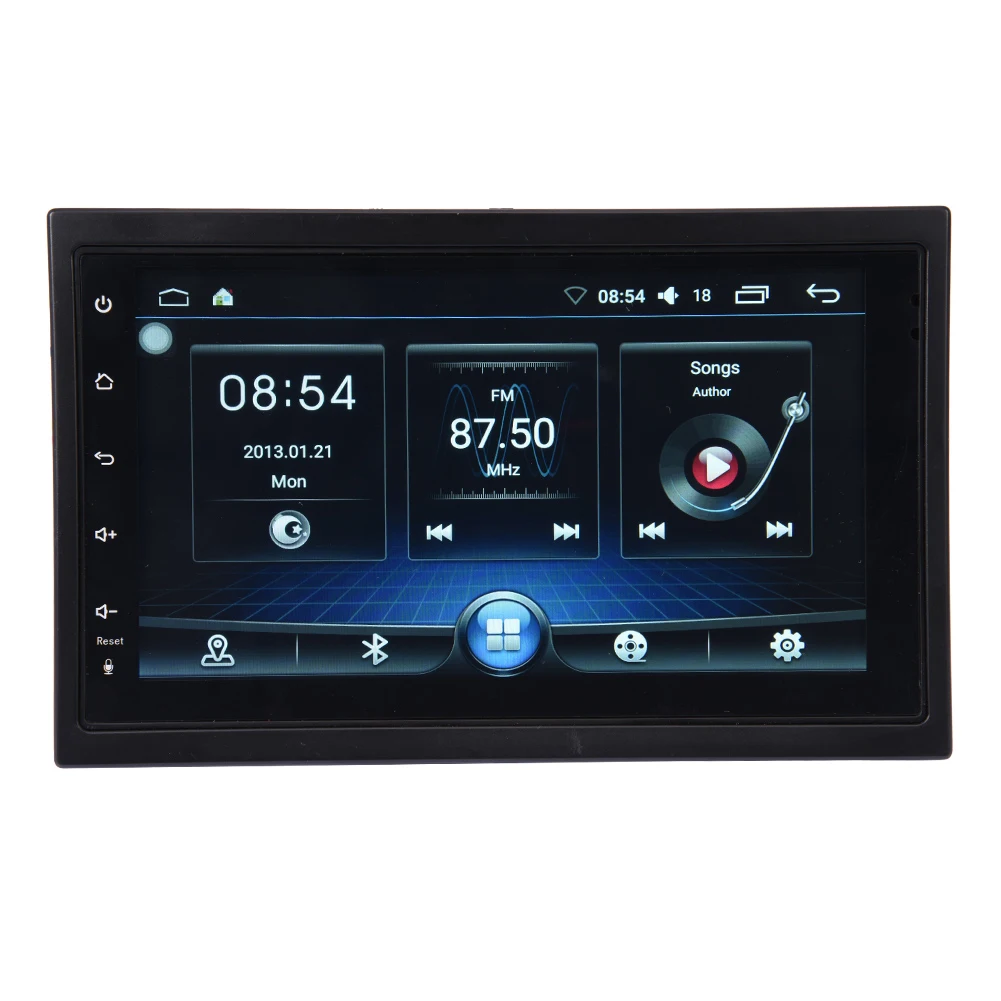 Perfect Universal 7-inch 2DIN  Android 7.1 Car Multimedia Player GPS Navigator HD Reversing Audio and Video Phone Mirror 0