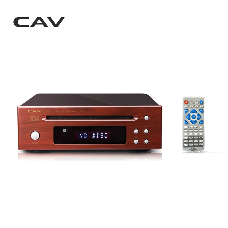CAV T-33 Hi-Fi ламповый усилитель комбинированный высококачественный усилитель беспроводной Bluetooth Hi-Fi CD-плеер Burlywood аудио плеер система