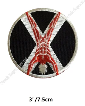 

Game Of Thrones House Bolton iron on patches Embroidered TV Movie Film series Halloween Cosplay Costume badge party favor