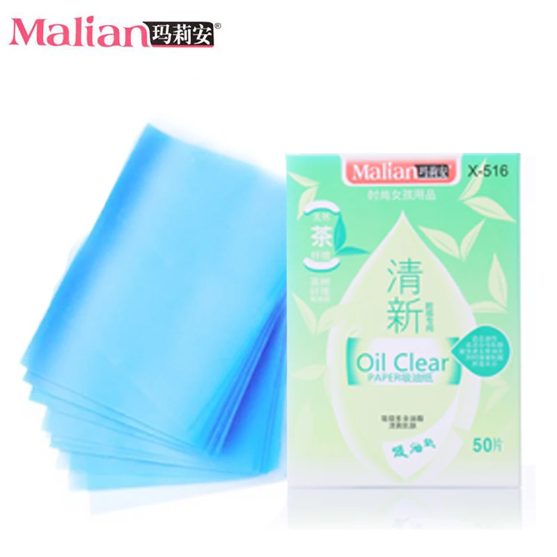 Buy Malian Tissue Papers Green Tea Smell Makeup Cleansing Oil Absorbing Face
