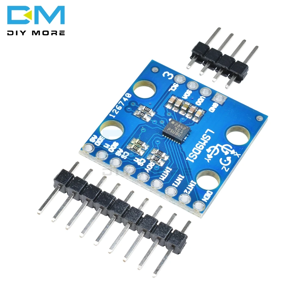 LSM9DS1 9-axis Sensor Module nine-axis IMU Accelerometer Gyroscope Mag ...