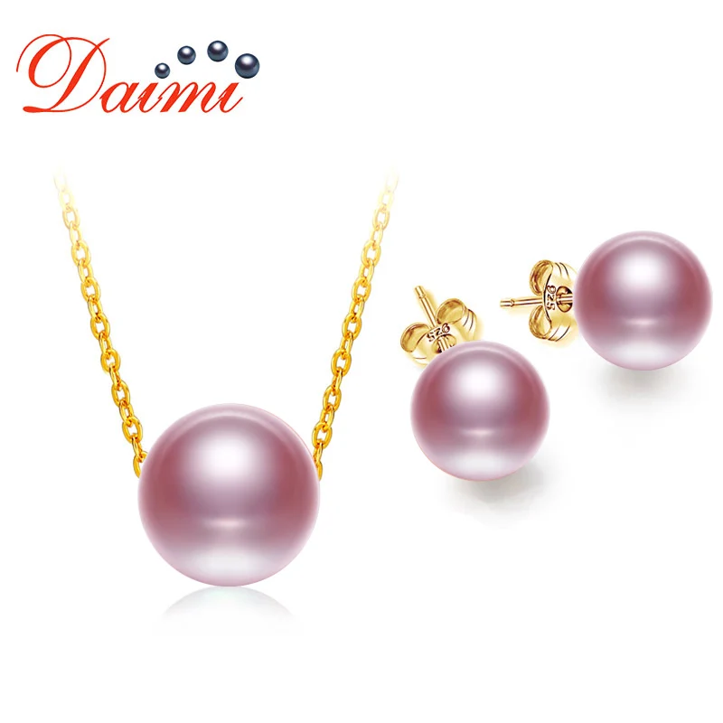 

PRESALE DAIMI Jewelry Sets Dainty Choker Necklace For Women 925 Silver Cultured Freshwater Pearl Jewelry Single Floating Pearl