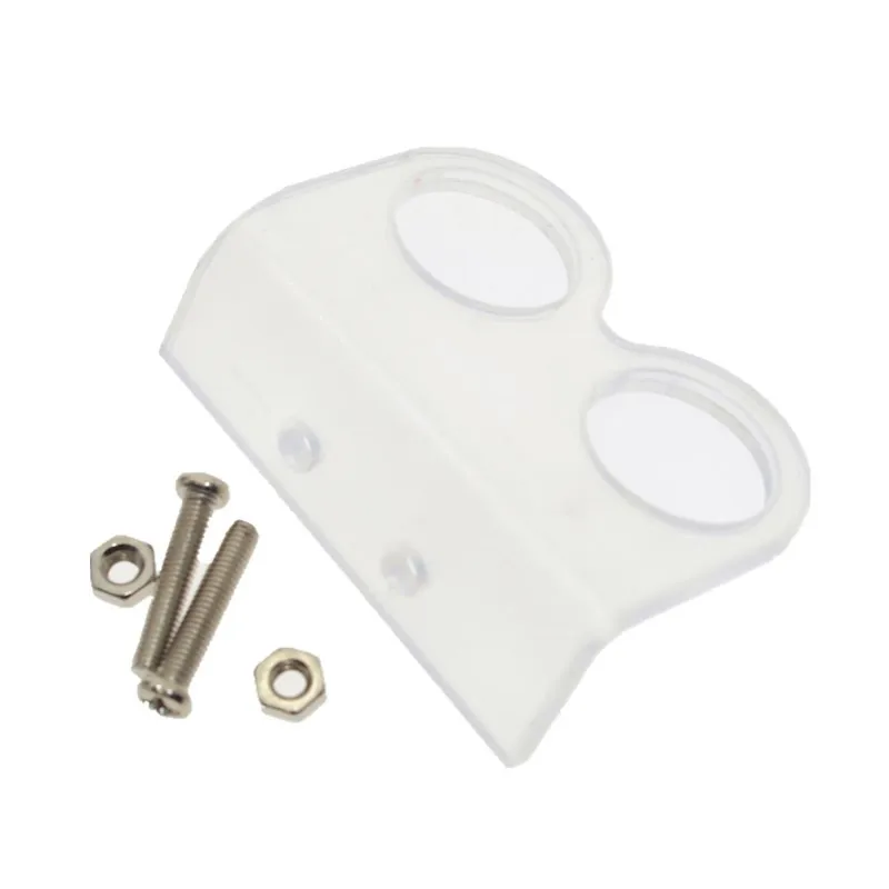 5pcs/lot Support transparent ultrasonic sensor HC-SR04 support fixed parts intelligent car matching height adjustable