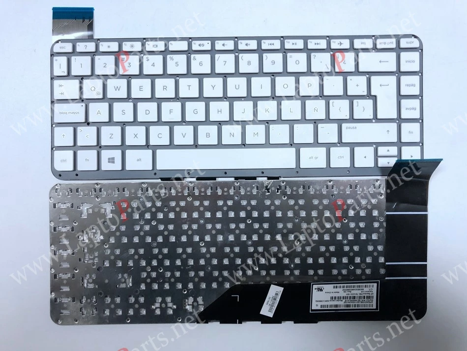 LA Latin White Keyboard for HP Stream 13-C 13-C000 13-C100 14-z 14-z000 Series 791433-161 NSK-CM8SQ Laptop Keyboard LA Layout -1