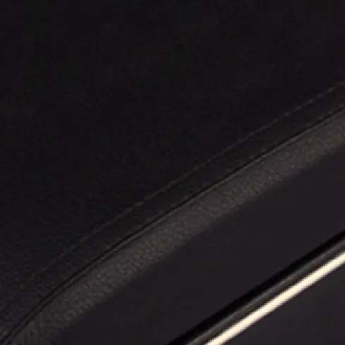 Кожаный ящик для хранения подлокотников для автомобиля hyundai Accent 2007 2008 2009 2010 2011 Запчасти для салона автомобиля - Название цвета: Black