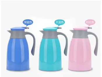 

Hot Household Vacuum Insulation Pot Fashion Glass Liner Hot Water Bottle Teapot Coffee Pot Vacuum Insulation Free Shipping