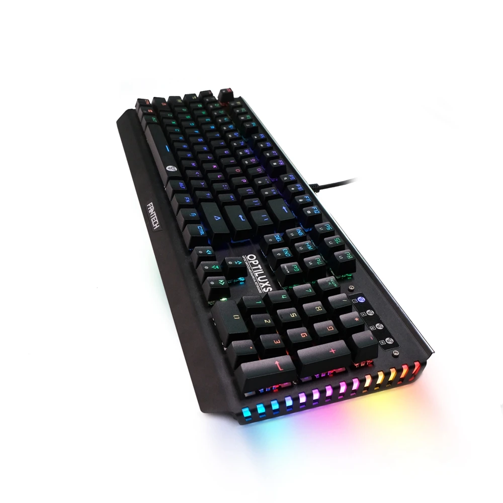 Fantech Mk884 Профессиональная Usb Проводная клавиатура RGB игровая Водонепроницаемая клавиатура