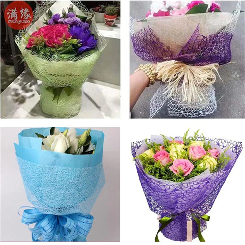 5 ярдов * 50 см/рулон бумага для упаковки подарков|paper pack|paper meshdecorative decorative |