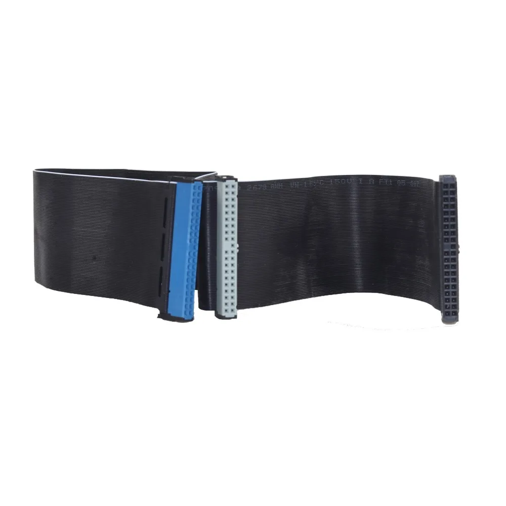 

40cm 3.5 inch Hard Drive Ribbon Cable 39 Pin IDE Female to Female F/F Extension Data Computer SATA HDD Cable