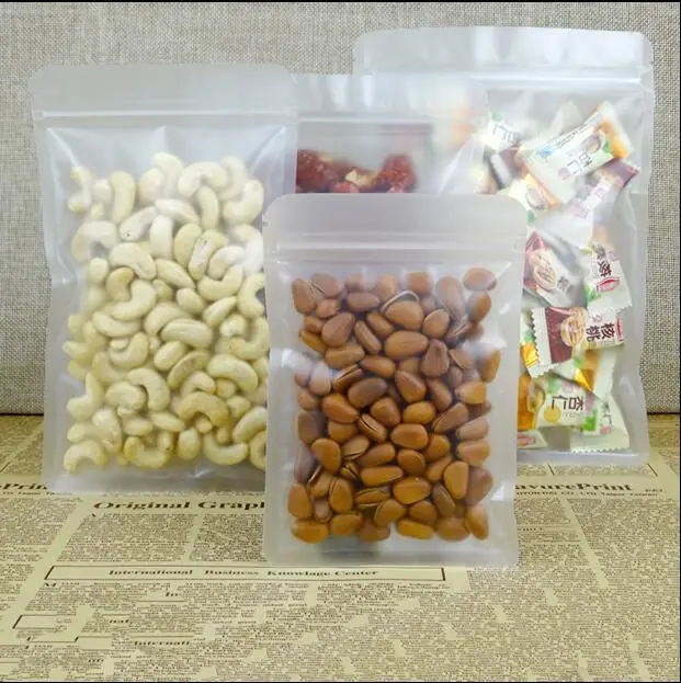 

Jolly 12.19 12*20cm Frosted Zip lock Baggies Plastic Packaging Bags Plastic zipper bag ziplock bag ziploc 100pcs