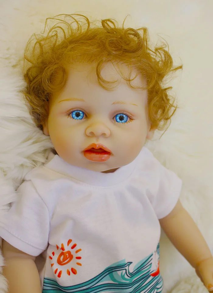 DollMai bebes Кукла реборн мальчик 18 ''/45 см полный тело силиконовые Reborns модные куклы для ребенка подарок bonecas brinquedo menino