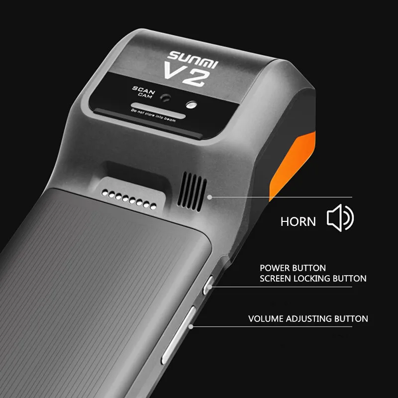 Sunmi V2 برو 4G الروبوت محطة POS المحمولة مع طابعة واي فاي NFC المحمول POS مع الباركود ماسحة Sunmi V2 برو 4G الروبوت محطة POS المحمولة مع طابعة واي فاي NFC المحمول POS مع الباركود ماسحة