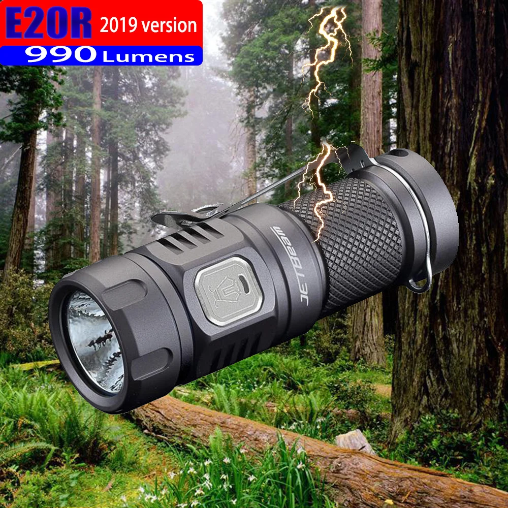 2019 Jetbeam E20R фонарь Edc Cree SST40 N4 BC Led 990 люмен 4 модели памяти функция бокового