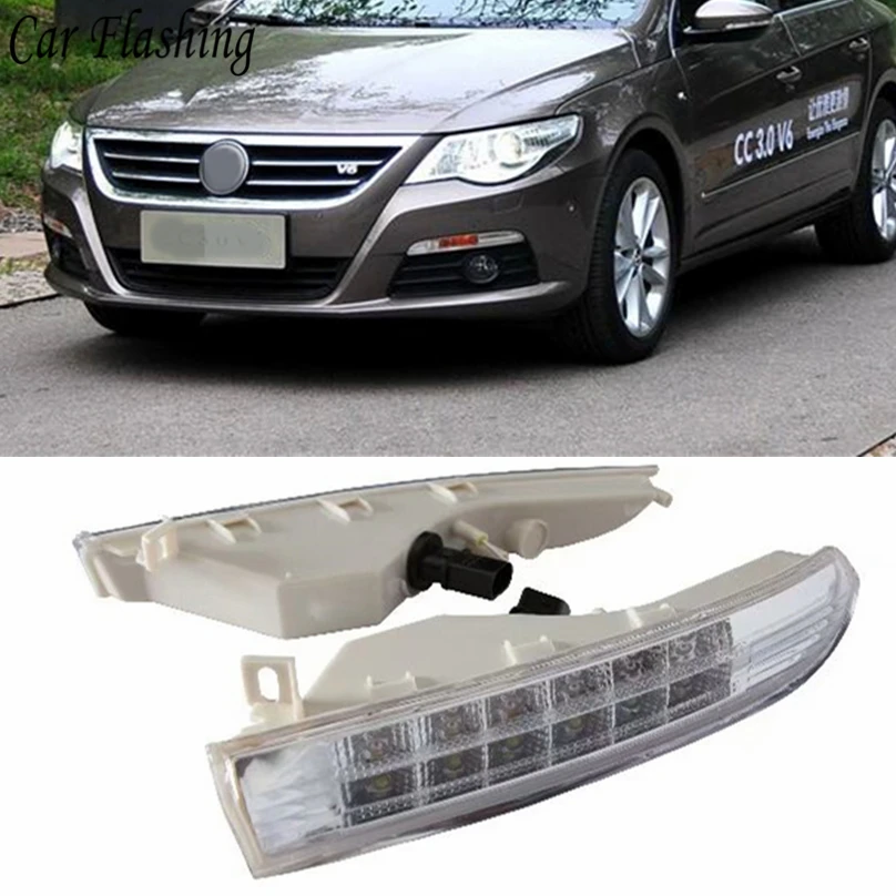 Car Flashing DRL For Volkswagen Passat CC 2009 2010 2011 2012 DRL