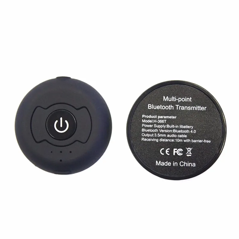 H-366t Bluetooth Multi-point Wireless Audio Bluetooth Transmitter 3.5mm Aptx Bluetooth Audio Adapter 10M For TV PC DVD MP3 MP4 (6)