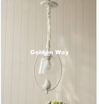 Nordic White D25cm Glass Pendant Lamp Black/White Creative Brief Restaurant Lights Bird Personalized Rustic Glass Pendant Lamp Nordic White D25cm Glass Pendant Lamp Black/White Creative Brief Restaurant Lights Bird Personalized Rustic Glass Pendant Lamp
