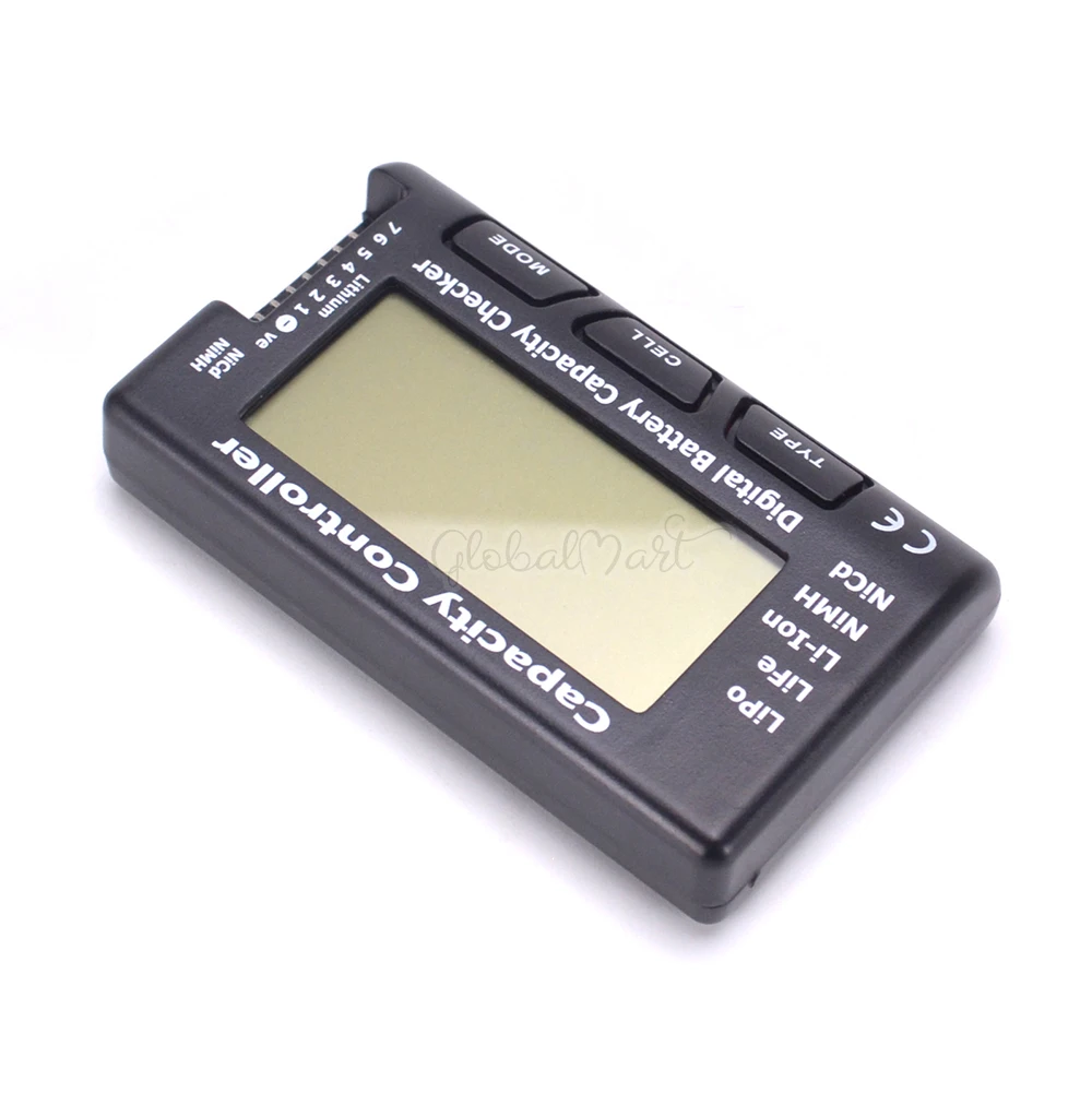 RC CellMeter-7 Digital Battery Capacity Checker LiPo LiFe Li-ion Nicd NiMH Battery Voltage Tester Checking CellMeter 7 (4)