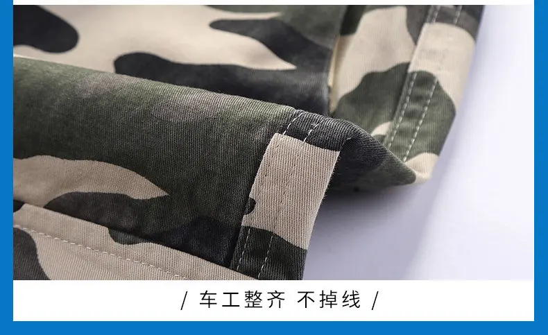 100% Cotton Shorts Men Summer Camouflage Sports Shorts Quality Beach Male Short Pants Breathable Fashion Plus Size Boardshorts 17