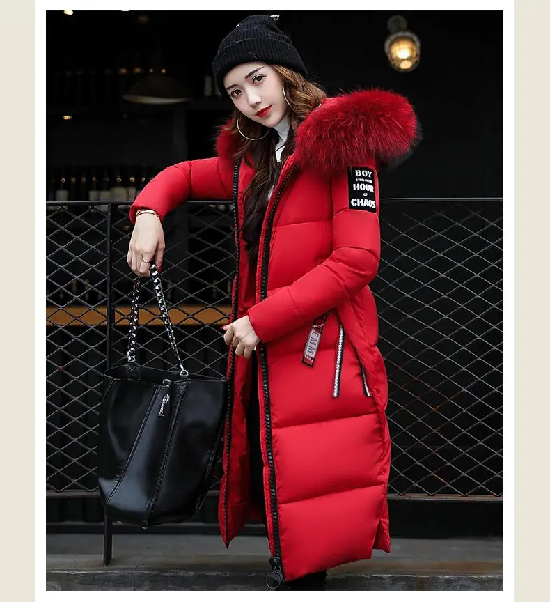 Высококачественное зимнее женское пальто, модная Длинная тонкая зимняя куртка для женщин, parkasplus, однотонная женская куртка, парки