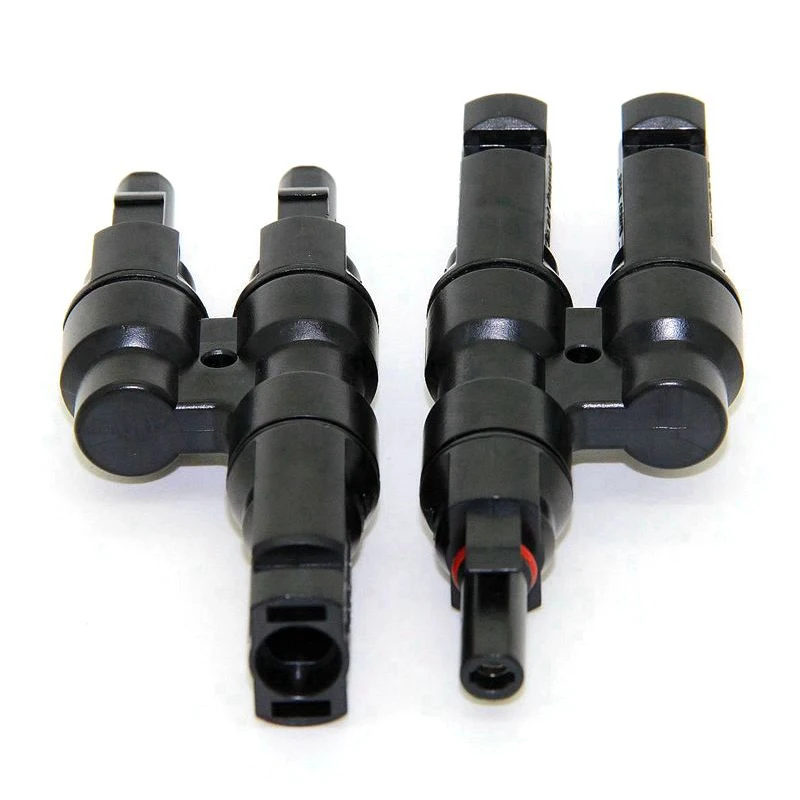 

5 Pairs Solar Panel T Branch MC4 Connector 2 to 1 for PV Solar Modules Cable Connection