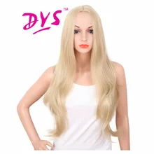 Deyngs длинные объемные волнистые женские парики натуральные из искусственных светлых цветов прическа термостойкая ни один кружевной волос продукт