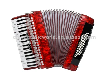 

Afanti Music High Quality 34keys 60Bass Piano Accordion AFA-33 Red color