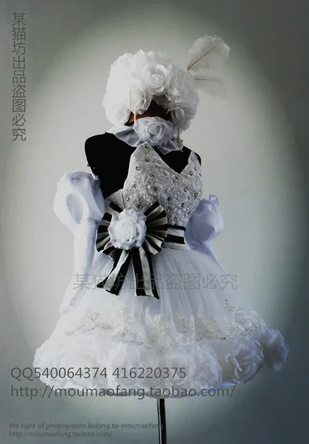 Косплей Аниме Kuroshitsuji Черный дворецкий Ciel Phantomhive цирковая кукла вечернее платье