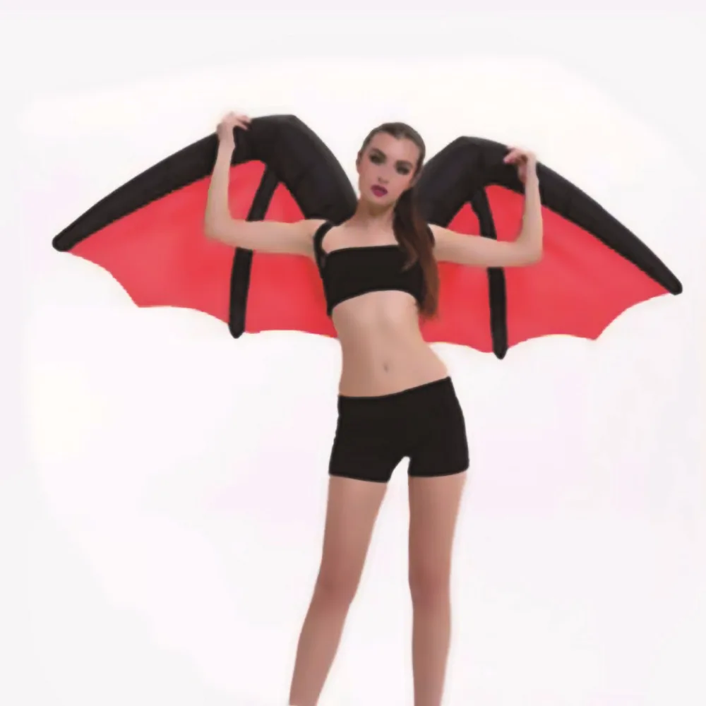 Новый оригинальный Вампир Темный Сталкер Morrigan Aensland надувные крылья и головная