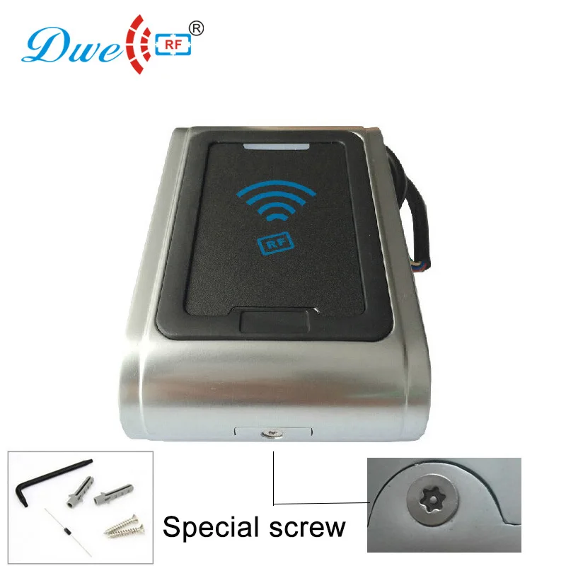 aniti vandal waterproof metal housing passive proximity rfid control card reader 12V 125khz rfid
