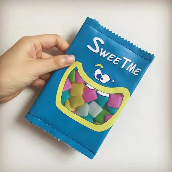 Buy Novelty Kawaii Chips Pencil Case Creative Styling