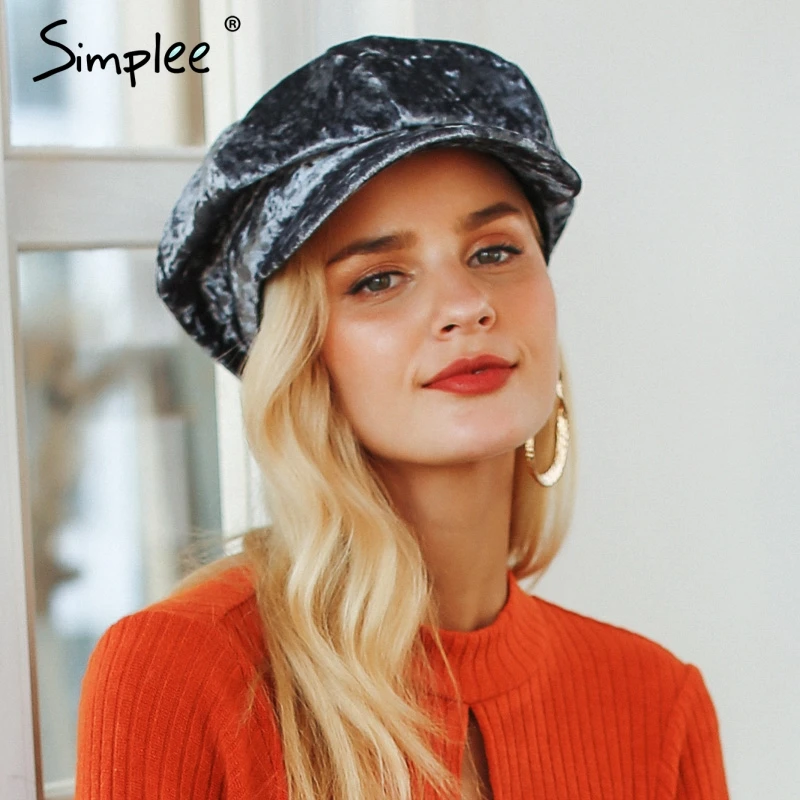 solid beret