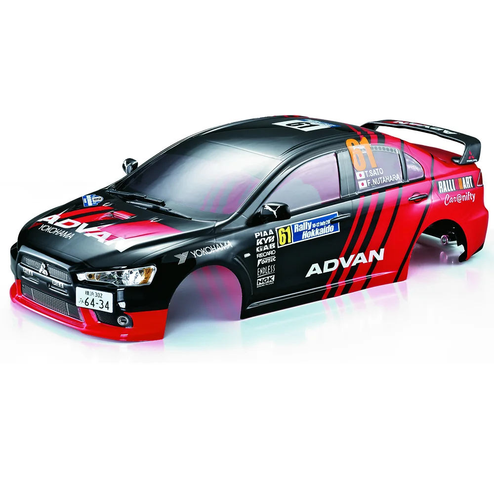 KillerBody набор рамов для кузова автомобиля Mitsubishi Lancer Evolution X 1/10 Электрический