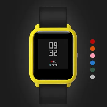 

Watch case for xiaomi Colorful PC Case Cover Protect Shell For Xiaomi Huami Amazfit Bip Youth Watch Wholesale supplier
