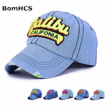

BomHCS Girls Spring Summer Jean Fluorescent Color Letters Baseball Cap Sun Hat AM17224MZ13