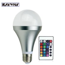 85-265V 3W 10W RGB led bulb E27 lamp led dimmable light bombilla lampara lampe ampoule lampadine lampen luz ampolleta lampada