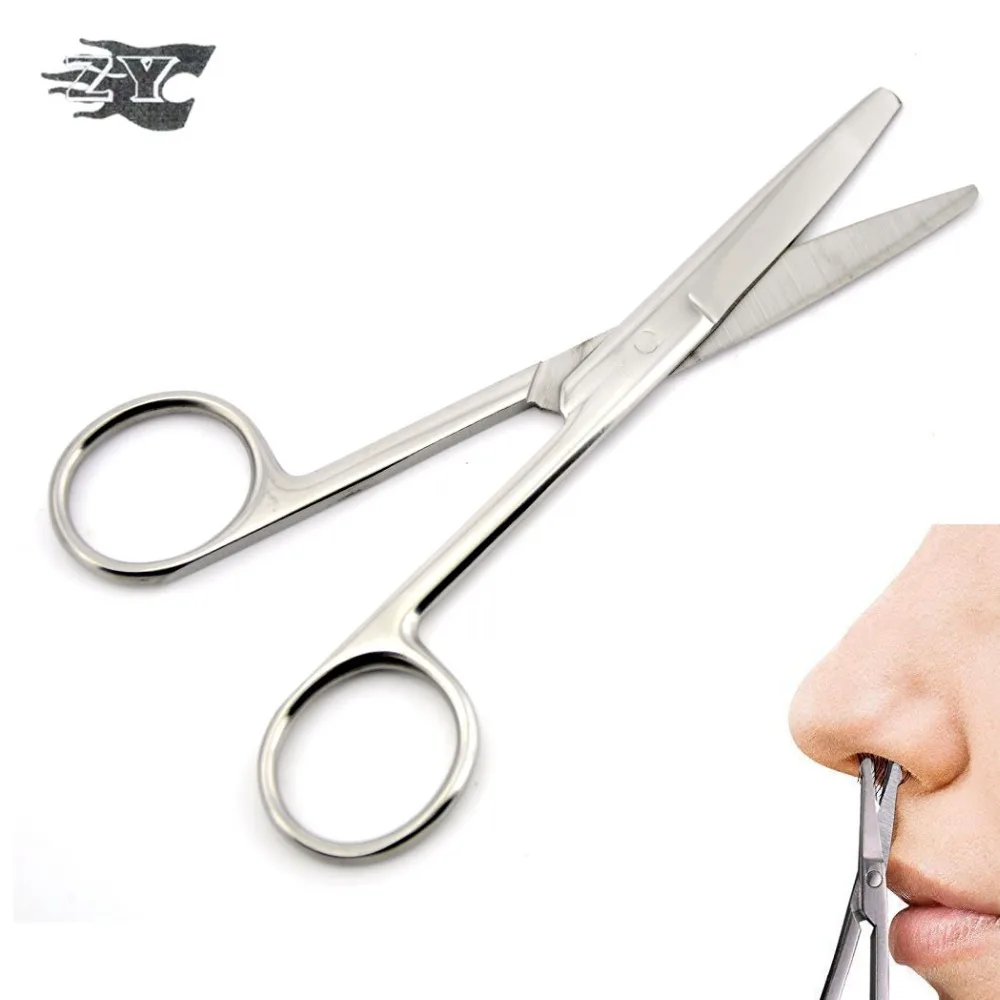 Buy ZY Moustache Trimmer Eyebrow Nose Hair Scissors