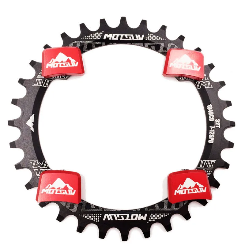 MOTSUV-Bicicleta-Manivela-104BCD-Oval-Redondo-32-T-34-T-36-T-38-T-plato-Estrecho_