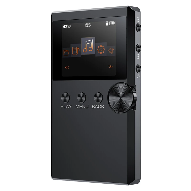 Yescool S5 hifi стерео без потерь лектор музыкальный MP3 плеер мини Спорт walkman 128G TF аудиофил flac DSD полный формат декодирования