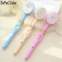 Long handle foldable automatic add shower gel replacement brush head massage soft hair bath brush bath brush