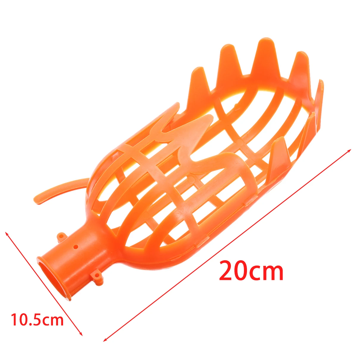 Plastic Fruit Picker Safety PP Small Fruit Catcher Without Pole For Strawberry Cherry Lychee Gardening Picking Saving Tool 20cm