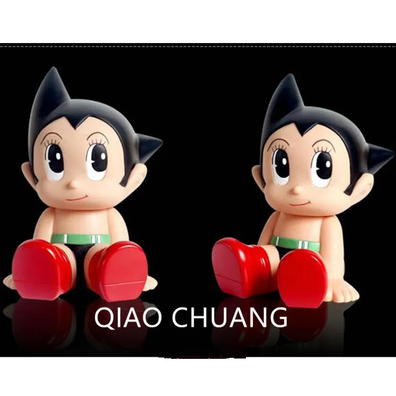 Аниме Osamu Tezuka Tetsuwan Atom Saving Box 2 шт. версия Q Smile And Close Your Eyes Astroboy ПВХ экшн фигурки