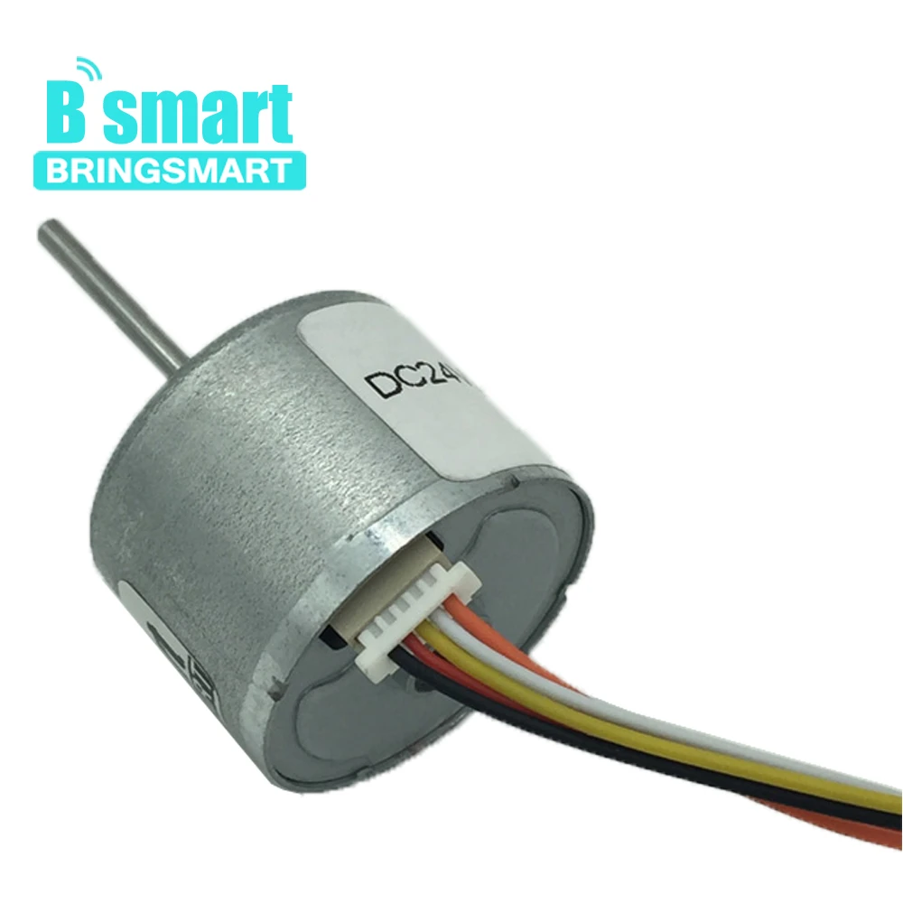 

Bringsmart R2418 Brushless High Speed 7500rpm 12V Electric Micro Machine Low Noise DC Motor Signal Feedback BLDC Turbine Motor