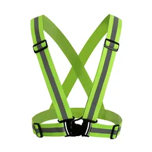 Reflective Safety Vest Strips for Construction Traffic Warehouse Visibility Security Jacket Reflective Strips Work Wear Uniforms